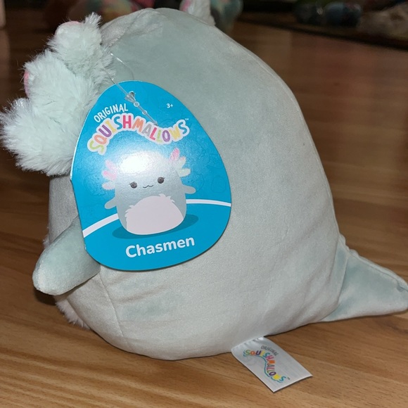 Squishmallows Chasmen the Axolotl 7/7.5" NWT (tiny dot on back) - Picture 4 of 6